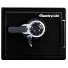 SentrySafe Large Combination Fire/Water Safe - 0.81 Cu. Ft.-Data Protection: ETL Verified to protect digital media such as tablets, phones, external hard drives, memory sticks/cards, USB drives, CDs, DVDs in a fire for 1-hour up to 1700 degrees F (927 degrees C)