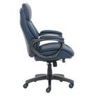 Serta SmartLayers Landry Executive Chair - Blue-Elegant hand sculpted padded arms