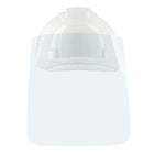 Merangue Hard Hat Face Shield with Velcro Strap-Dimensions: 18" x 9.5"