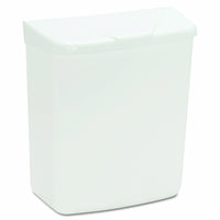 HOSPECO Sanidisposal Container, White, 8 7/8" W x 10 5/8" H x 4 5/8' D-Type of Product/Use: Sanitary Napkin Receptacle