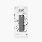 Flacon nettoyant par aérosol pour écran AM Denmark - Gris-Vaporisateur et chiffon microfibre tout-en-un.