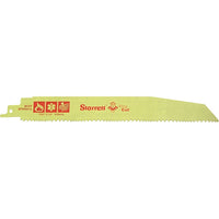 Starrett King Cut Fire, Rescue & Demolition Reciprocating Blades, Bi-Metal, 10-14 Tpi, 8" L x 3/4" W, 20 Pack-Length: 8"