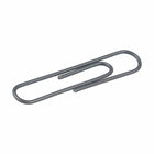 JAM Paper Colored Jumbo 2" Paper Clips - Grey - 3 Packs of 75-These colorful paperclips are great for organizing papers at home, school, or the office