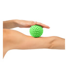 Zenzation Athletics Massage Therapy Balls - 2.5" & 3.5" - 2 Pack-Green ball spikes are short and firm massage points