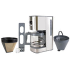 Kenmore Aroma Control 12-Cup Programmable Coffee Maker with Reusable Filter - Stainless Steel-Aroma control: 1-4 cup button doubles as "bold" brewing option