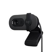 Logitech Brio 100 Full HD Webcam for Meetings and Streaming, Auto-Light Balance Built-In Mic - Graphite-Full Clarity: Look clearer in video calls with Full HD 1080p resolution
