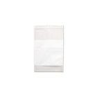Crownhill Reclosable Poly Bags, 9" x 12", 100 Pack, Clear/White-2 mil reclosable poly bags are designed for storing and shipping parts, clothing and food products