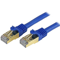 StarTech Cat6a Patch Cable, Shielded (C6ASPAT35BL)-Protect your data against noise and EMI/RFI interference