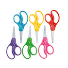 Westcott 5" Antimicrobial Pointed Kids Scissors - Assorted colours - 6 Pack-6 / pack