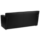Flash Furniture HERCULES Majesty Series Black LeatherSoft Sofa-Black LeatherSoft Upholstery