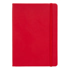 General Supply Goods + Co Notebook Pen Set - Vegan Leather - Red-240 lined pages