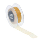 JAM Paper Sheer Organza Ribbon, .88 Inch Wide x 25 Yards, Gold, 2 Pack (807SHgo25g)-Dimensions:-7/8"(t) x 25 yds(l)