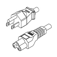 BlueDiamond NA Thinkpad Powercord - 6ft, (5398)-North American 3 prong plug to Think pad plug