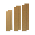 Wasip Wooden Splints - Assorted Sizes - 6 Pack-Two of each 5cm x 24cm (2" x 9.5"), 5cm x 29cm (2" x 11.5"), and 5cm x 32cm (2" x 13")