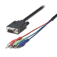 BlueDiamond VGA to Component Monitor Cable - 6ft, (6315)-Ensures signal integrity and reduces need for multiple adapters