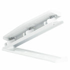 JAM Paper Metal 3 Hole Punch - White - 10 Sheet Capacity-Get organized with JAMs 3 hole puncher and color coordinate your work space with our other sleek white office products!