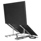 Targus AWU100005GL Portable Stand with Integrated Dock-Silver