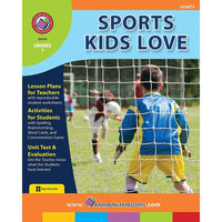 eBook: Sports Kids Love (PDF version - 1-User Download) - ISBN 978-1-55319-114-8 - Grade 1-You will receive two emails: one confirming your entire order, and one with a "Download Software" buttonYou can download immediately or return to your email to download later