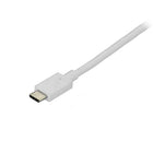 StarTech USB C to DisplayPort Cable, 4K, 60Hz, 6ft, White (CDP2DPMM6W)-Astonishing video quality with support for video resolutions up to 4K at 60Hz