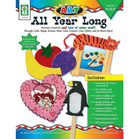 eBook: Key Education 804021-EB ART--All Year Long - Grade Pre-K - 2-You will receive two emails: one confirming your entire order, and one with a "Download Software" buttonYou can download immediately or return to your email to download later