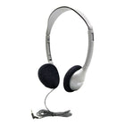 Hamilton Buhl - Casque d’écoute personnel Sack-O-Phones Ha2 avec coussinets d’oreille en mousse, gris-Étui de transport en polypropylène non tissé, coussinets d’oreille en mousse