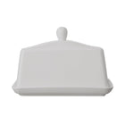 Maxwell & Williams Basic Butter Dish - White - 2 Pack-Dinnerware