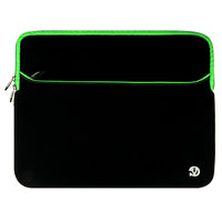 Vangoddy 15.6" Neoprene Laptop Sleeve - Green-Fits up to laptop 15.6"