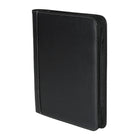Roots Zip Around Executive Padfolio, Black-Interior Zip and Gusset pockets