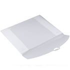 JAM Paper Plastic Portfolio with Hook Closure, Medium, 6.5 x 9.5, Clear, 4 Pack (2024 009g)-Finish: Smooth