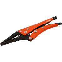 Grip-on 6" Locking Pliers, 2-1/8" Jaw Opening, Long Nose-Jaw opening (inches): 2-1/8"