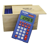 Victor Technology Calculator Teacher's Kit-Operates on hybrid power (solar/battery backup).