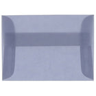 JAM Paper A6 Invitation Envelopes, 4.75 x 6.5, Wisteria Purple Translucent Vellum, 250 Pack (PACV654H)-Wisteria purple translucent envelope
