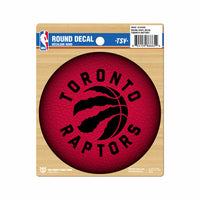 Autocollant rond en vinyle Raptors de Toronto, 4 Po, rouge-Décoration pour la maison
