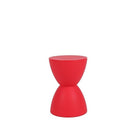 Plata Import Sekbo Stool, Red, 2 Pack-Accent
