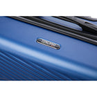 TOSCANO INTRECCIARE 20" Hardside Carry On Luggage - Blue-Soft Jelly Handle Grips