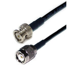 Turmode WF6022 6' Wifi Antenna Cable, 4.3" x 0.4" x 4.3", Black-6' TNC Male to BNC Male LMR100 Cable