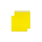 Blake Creative Color Bright Yellow Invitation Envelopes - 6 1/4" W x 6 1/4" L - Banana Yellow - 25 Pack-Banana Yellow
