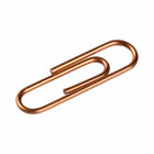 JAM Paper Colored Standard 1" Paper Clips - Rose Gold - 2 Packs of 100-These colorful paperclips are great for organizing papers at home, school, or the office