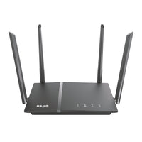 D-Link DIR-822 Amplifi Dual Band AC1200 Wireless Gigabit Router - Black-The DIR-822 combines powerful 802.11ac technology with high-powered antennas giving fast transfer speeds of up to 300 Mbps (2.4GHz) Plus 867 Mbps (5GHz) and a strong WiFi signal in and around your home