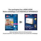 Avery White Rectangle Labels with TrueBlock, 8-1/2" x 11", for Laser/Inkjet Printer, 25 Pack (5265)-1 label per sheet