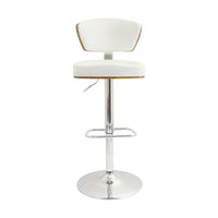 Plata Import Venice Stool, 26"H, White (A-5041C-W)-Bar Stool