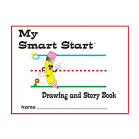 Teacher Created Resources Smart Start K-1 Drawing & Story Book Journal, 6 Pack-Children will love creating stories in their very own journal
