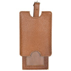 Ashlin Seattle Bag Security ID tag, British Tan-Adjustable strap