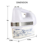 Kenmore 5-Speed Hand Mixer/Beater/Blender with Burst Control-Bust control button adds an extra burst of power when needed