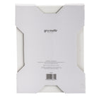Gry Mattr Wood Photo Frame without Mat - White - 5" x 7"-Landscape or Portrait