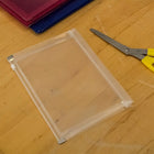 JAM Paper Enveloppes en plastique/poly à fermeture à glissière, 5 1/4 x 8 po, paq./12-5