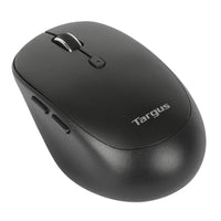 Targus Midsize Comfort Multi-Device Antimicrobial Wireless Mouse - Black-Midsize design fits comfortably in your hand