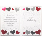 Rosedale Gold Greeting Cards/Envelopes - Happy Valentine's Day Mom - 5-1/2" x 8" - 6 Pack-Contains glitter or foil embellishments
