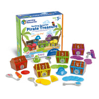 Learning Resources Sorting Surprise Pirate Treasure - 30 Pieces - Ages 3+-Infant/Preschool Toys