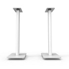Kanto SP26PLW 26" Tall Bookshelf Speaker Floor Stands, White, 2 Pack-Foam padding helps to reduce vibrations and improve overall sound quality